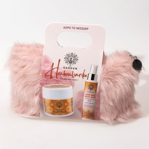 Garden Promo Houhouliariko Καρύδα Boby Butter 200ml & Hair Body Mist 100ml & Δώρο Γούνινο Νεσεσέρ, 1σετ