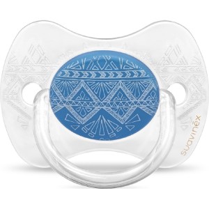 Suavinex H.Couture Blue Πιπίλα Σιλικόνης Φυσιολογική 0-4m, 1τμχ