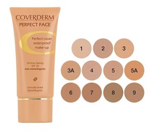 Coverderm Perfect Face No.8 Αδιάβροχο Make-Up Προσώπου SPF20, 30ml