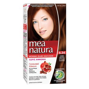 Farcom Mea Natura  Νο 6.34 Ξανθό Σκούρο Χρυσαφί Χάλκινο, 60ml