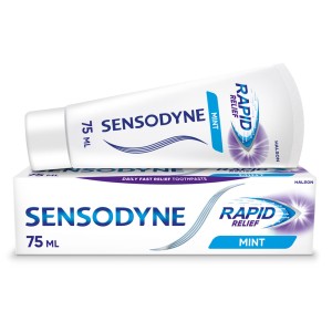 Sensodyne Rapid Relief, Οδοντόκρεμα για Γρήγορη Ανακούφιση από την Ευαισθησία, 75ml