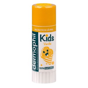 Dermophil Dermokids Stick Vanille Στικ χειλιών για Παιδιά Άρωμα Βανίλιας, 4g