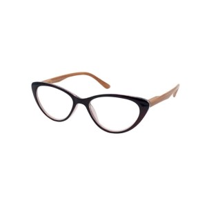 Eyelead Γυαλιά Πρεσβυωπίας / Διαβάσματος Μπορντό Πεταλούδα με Ξύλινο Βραχίονα Κοκάλινο Ε206 2.50, 1τμχ