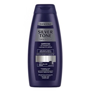 Farcom Silver Tone Σαμπουάν Κατά της Κιτρινίλας, 300ml