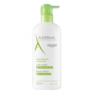 A-Derma Lait Corps Hydratant 24h Λεπτόρρευστο Γαλάκτωμα Σώματος 24ωρής Ενυδάτωσης, 400ml