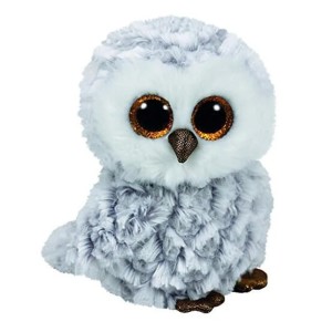 TY Beanie Boos Owlette Χνουδωτό Κουκουβάγια Λευκή 15εκ, 1τμχ