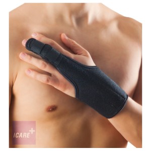 Anatomic Help Νάρθηκας Υποστήριξης Μεσαίου Δαχτύλου Χρώμα Μαύρο κωδ 0509