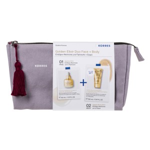 Korres Promo Golden Krocus Ageless Safron Elixir Χρυσός Κρόκος Ελιξήριο Νεότητας για Πρόσωπο 30ml & Δώρο Ελιξήριο Νεότητας για το Σώμα 150ml, 1σετ
