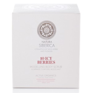Natura Siberica Copenhagen 10 Icy Berries Body Scrub Απολεπιστικό Σώματος για Σμίλευση Σιλουέτας, 370ml