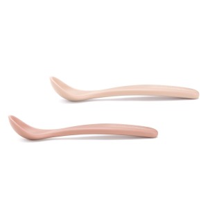 Suavinex Πλαστικά Κουταλάκια Forest Pink 6m+, 2τμχ