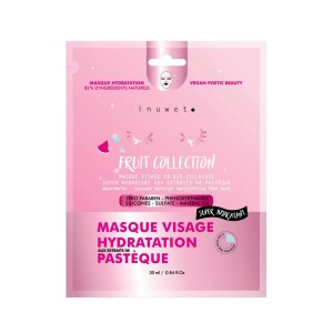 Inuwet Moisturizing Watermelon Face Mask Fruit Collection Ενυδατική Μάσκα Προσώπου, 30ml	