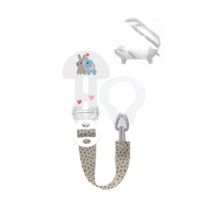 Mam Clip It & Cover Κορδέλα Στήριξης Πιπίλας για 0+ Μηνών Unisex, 1τμχ