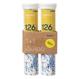 Korres 126 Vitamin C 1000mg, 36αναβράζοντα δισκία