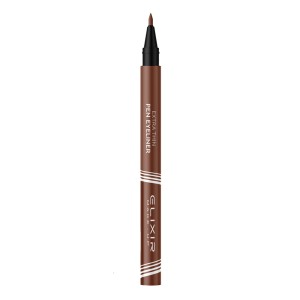 Elixir Extra Thin Στυλό Eye Liner 002 Brown Cafe, 1τμχ