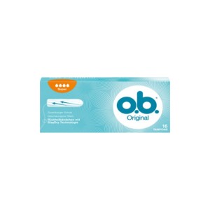 O.B. Original Super 16 Τεμάχια Ταμπόν - Μέτρια έως Μεγάλη Ροή