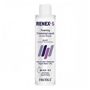 Froika Renex-S Foaming Cleansing Liquid Αφρίζον Υγρό Καθαρισμού, 200ml