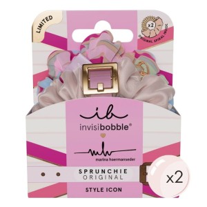 Ιnvisibobble IB Sprunchie MHS Buckle Fantasia Διπλό Σετ Scrunchies, 2τμχ