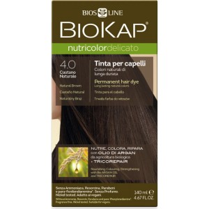 Biosline Biokap Nutricolor Delicato 4.00 Brown, Καστανό Φυσικό