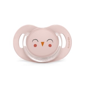 Suavinex Premium Bonhomia Πιπίλα Σιλικόνης για 6-18m Ροζ, 1τμχ