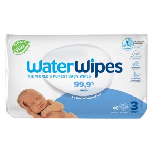 WaterWipes Baby Wipes 0m+, 144 Τεμάχια (3x48 Τεμάχια)