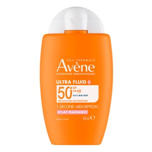 Avène Eau Thermale Ultra Fluid Radiance Αντηλιακή Λοσιόν SPF50+, 50ml 