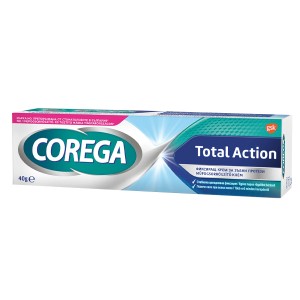 COREGA ΚΡΕΜΑ ΟΔΟΝΤΟΣΤΟΙΧΙΑΣ 40gr - (TOTAL ACTION)