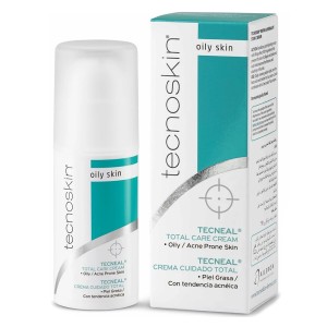 Tecnoskin Tecneal Total Care Cream Κρέμα Εντατικής Φροντίδας Προσώπου Για λιπαρό με Τάση Ακμής Δέρμα, 30ml
