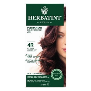 Herbatint Φυτική Βαφή Μαλλιών 4R Καστανό Χαλκού, 150ml 