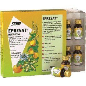 PowerHealth Epresat Πολυβιταμινούχο Συμπλήρωμα Διατροφής για την φυσιολογική λειτουργία του νευρικού συστήματος,της ψυχολογίας και την μείωση της κόπωσης 10 φιαλίδια των 10ml