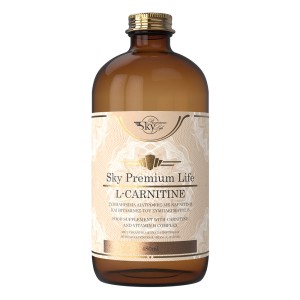 Sky Premium Life L-Carnitine, Συμπλήρωμα Καρνιτίνης Με Γεύση Πορτοκάλι, 480ml