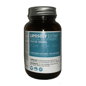 SJA Pharm Liposolv Extra Omega-3 1000mg Συμπλήρωμα Διατροφής με Ωμέγα Λιπαρά Οξέα, 30caps-Ημερομηνια ληξης παρτιδας 30-04-2025