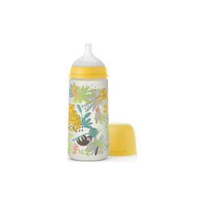 Suavinex Jungle Θηλή Σιλικόνης 6m+ Yellow 360ml