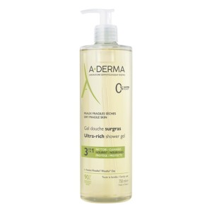 A-Derma Gel Douche Surgras 3 In 1 Ζελ Καθαρισμού Για Το Ξηρό Δέρμα, 750ml