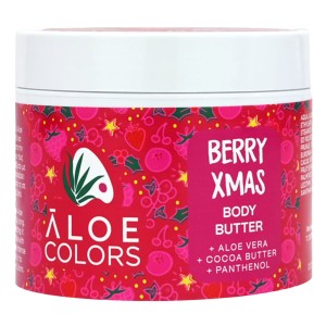 Aloe Colors Berry Xmas Body Butter, 200ml