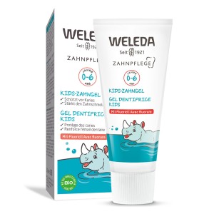 Weleda Kids Dental Gel Παιδική Οδοντόκρεμα Με Φθόριο Εώς 6 Ετών, 50ml