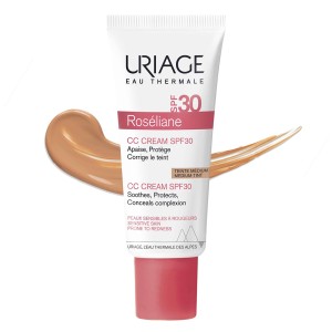 Uriage Roseliane CC Cream Ενυδατική Κρέμα CC Προσώπου με SPF30, 40ml