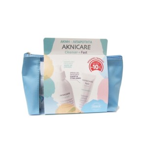 Synchroline Promo Aknicare Cleanser, 200ml & Aknicare Fast Cream Gel, 30ml για Δράση κατά της Ακμής (Προσφορά Γνωριμίας 25€), 1set