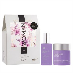 Medisei Panthenol Extra Πακέτο Προσφοράς Gift Away Woman Wild Petal Eau De Toilette 50ml & Δώρο Face & Eye Cream Limited Edition 100ml