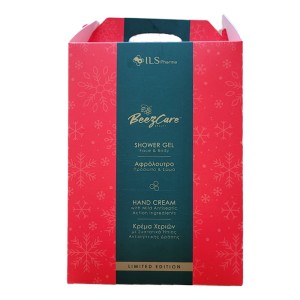 ILS Pharma BeezCare Promo Red Gift Set με Αφρόλουτρο Προσώπου και Σώματος με Μέλι & Πρόπολη, 500ml & Κρέμα Χεριών, 75ml