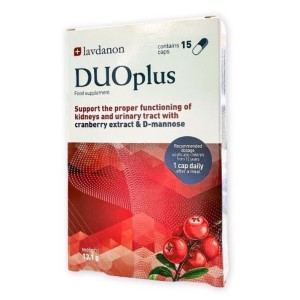 Lavdanon DUOplus Συμπλήρωμα Διατροφής για τη Σωστή Λειτουργία του Ουροποιητικού, 15 Κάψουλες