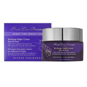 Fresh Line Elixir Orchidea Αντιγηραντική Κρέμα Νύχτας για Πρόσωπο & Λαιμό, 50ml