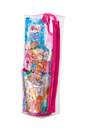 Mr.White Winx Παιδικό Σετ Οδοντόβουρτσα, Οδοντόκρεμα, Ποτήρι & Τσαντάκι, 75ml	