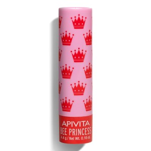 Apivita Lip Care Eco-Bio Bee Princess Βιολογική φροντίδα με Βερίκοκο & Μέλι, 4.4gr