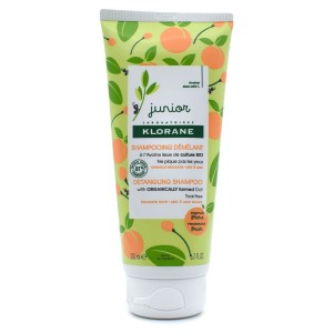 Klorane Junior Shampooing Demelant με Άρωμα Ροδάκινο, 200ml