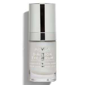 Apivita 5 Action Eye Serum Καινοτόμος Ορός Ματιών Εντατικής Ενυδάτωσης & Αντιγήρανσης με Λευκό Κρίνο, 15ml