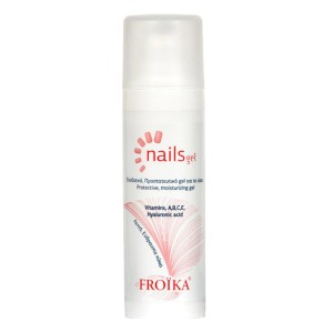 Froika Nails Gel Τζελ για Εύθραυστα Κιτρινισμένα Θαμπά Νύχια, 25ml