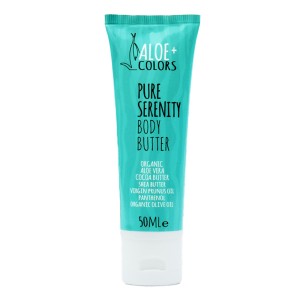 Aloe Colors Pure Serenity Body Butter Πλούσια Ενυδάτωση με Άρωμα Magnolia, 50ml