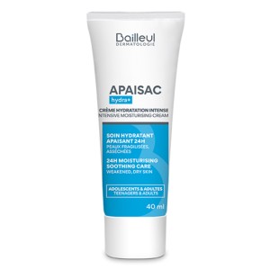 Biorga Bailleul Dermatologie Apaisac Hydra+ Intensive Ενυδατική Κρέμα, 40ml