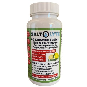 Saltolyte Μασώμενες ταμπλέτες Λεμόνι, 60 tabs