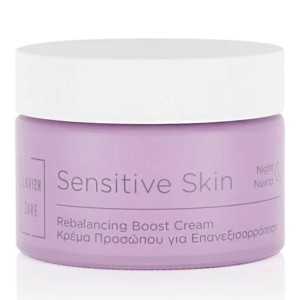 Lavish Care Sensitive Skin Rebalancing Boost Cream Night Ενυδατική & Καταπραϋντική Κρέμα Προσώπου Νυκτός, 50ml